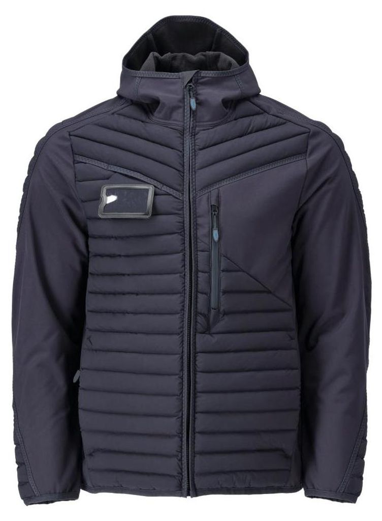 Jacke mit Kapuze Schwarzblau, Gr. S MASCOT 22215-607-010 Produktbild 