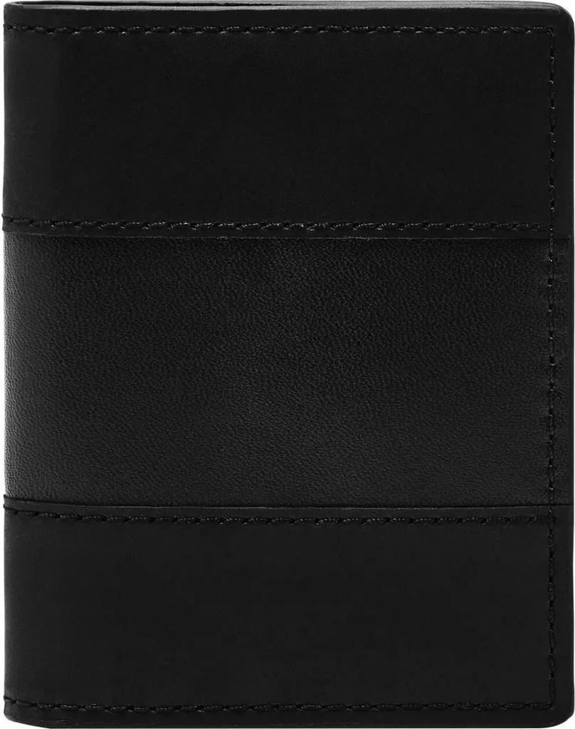 Recensione Fossil Everett Card Case: Pelle Nera e Design Bifold