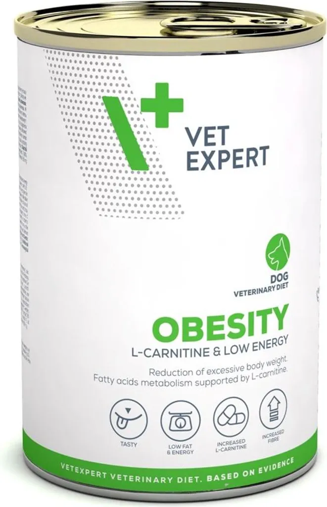 Régime Hypocalorique pour Chien VetExpert Obesity Dose de 400g