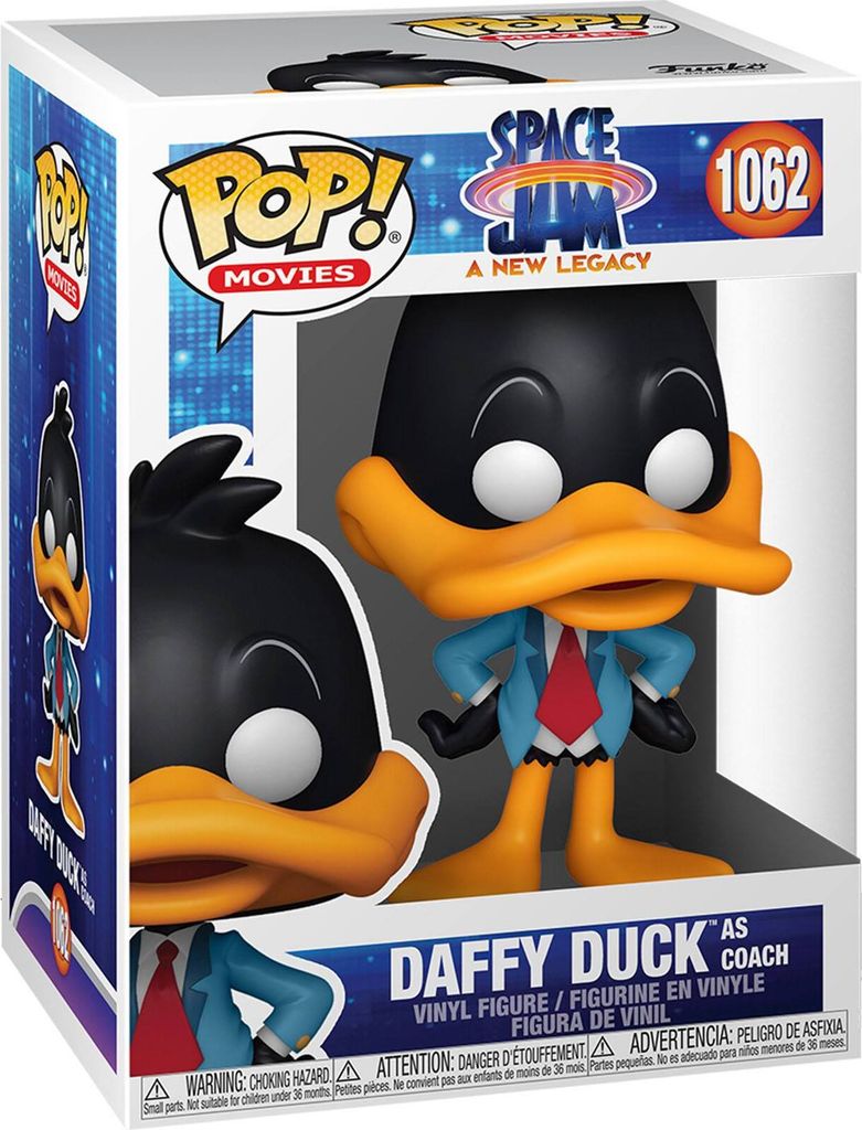Space Jam A New Legacy - Duffy Duck as Coach 1062 - Funko Pop! - Vinyl Figur