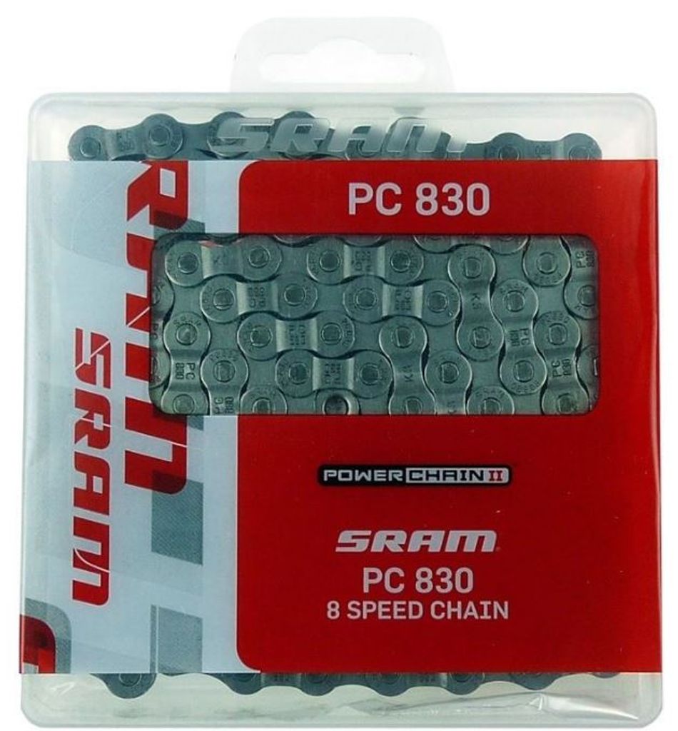 Catena Sram PC 830 114 maglie 6/7/8 velocità argento Immagine del prodotto 