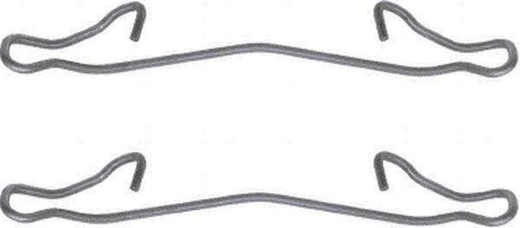 Jeu d'accessoires de fixation pour étrier de frein HELLA FIAT PANDA