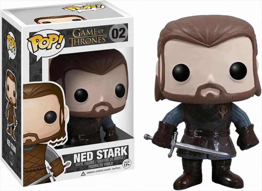 FUNKO WACKELKOPF POP CULTURE GAME OF THRONES NED STARK FIGUR NEU! Funko