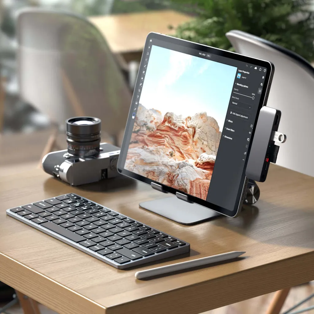 Adaptateur Hub USB-C Multiport pour iPad avec Sortie Vidéo HDMI 4K HDR - 11