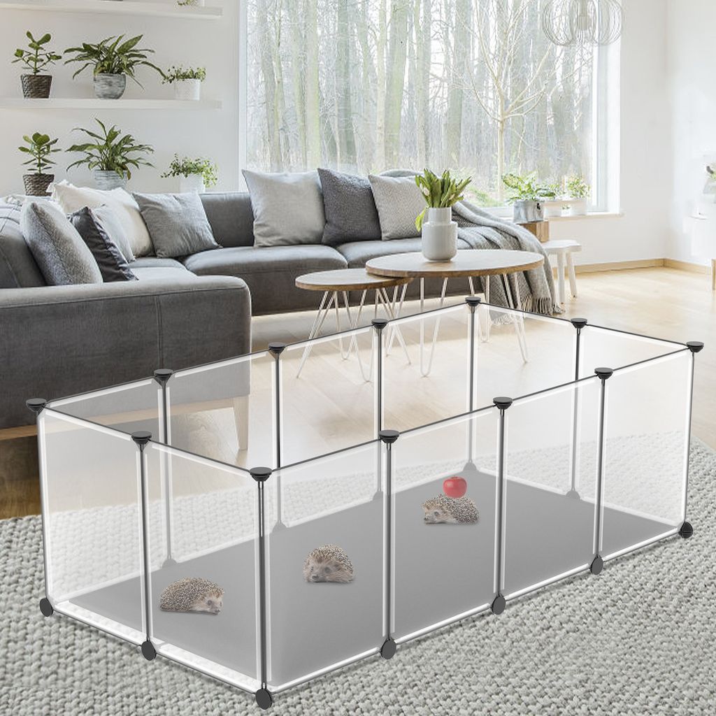LARS360 Enclos pour petits animaux 12 pièces, enclos libre Image du produit 