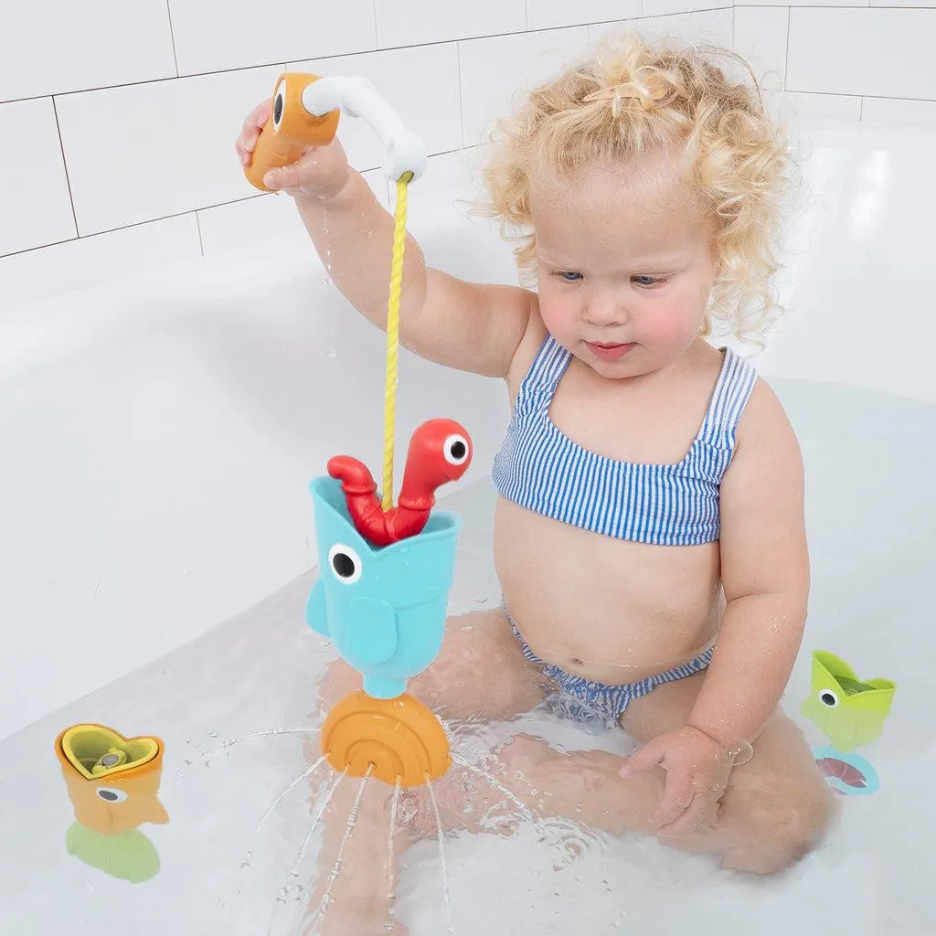 Fini les pleurs au bain avec le Jouet Attrape-poissons interactif