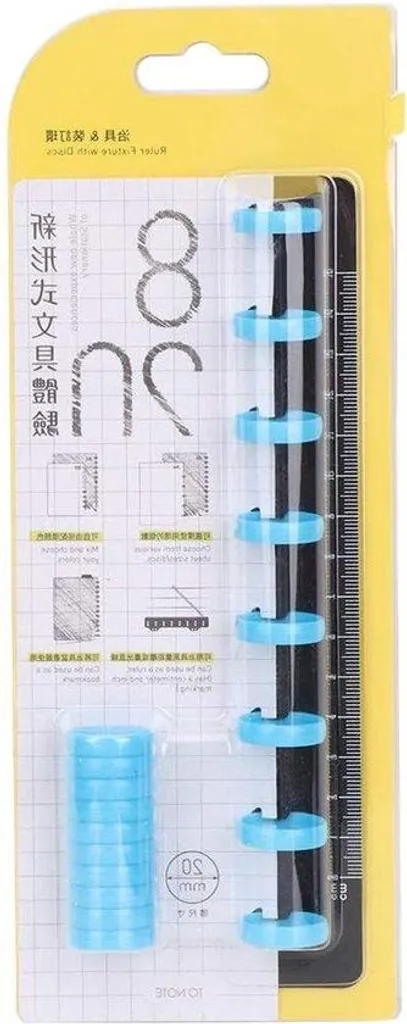 Petit carnet A5 à 8 disques champignons avec couverture flexible noire