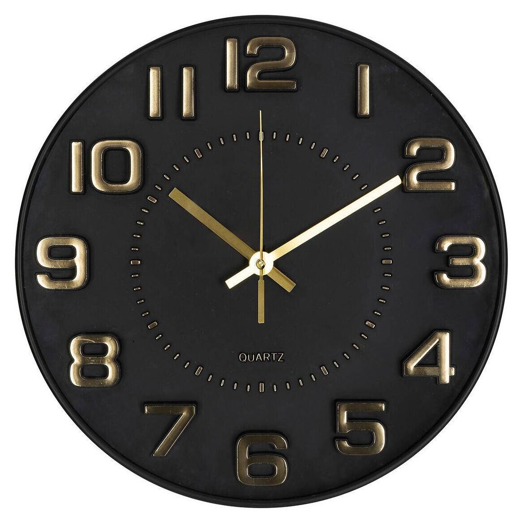 Wanduhr mit 3D-Ziffernblatt DORIS, Ø 30 cm Produktbild 