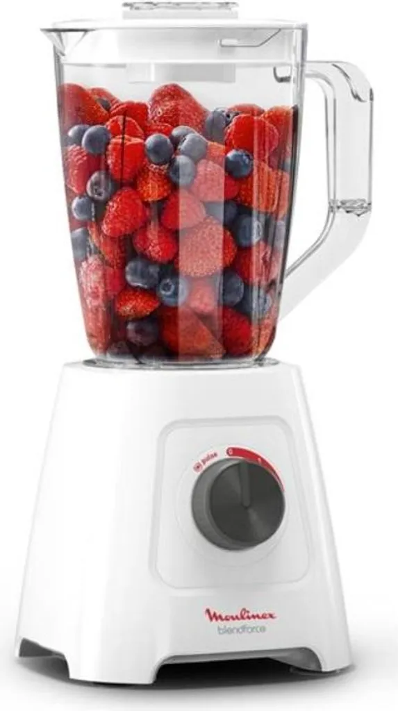 Moulinex Blendforce 2 LM420110 - Blender 2L 600W Blanc Haute Performance - 2