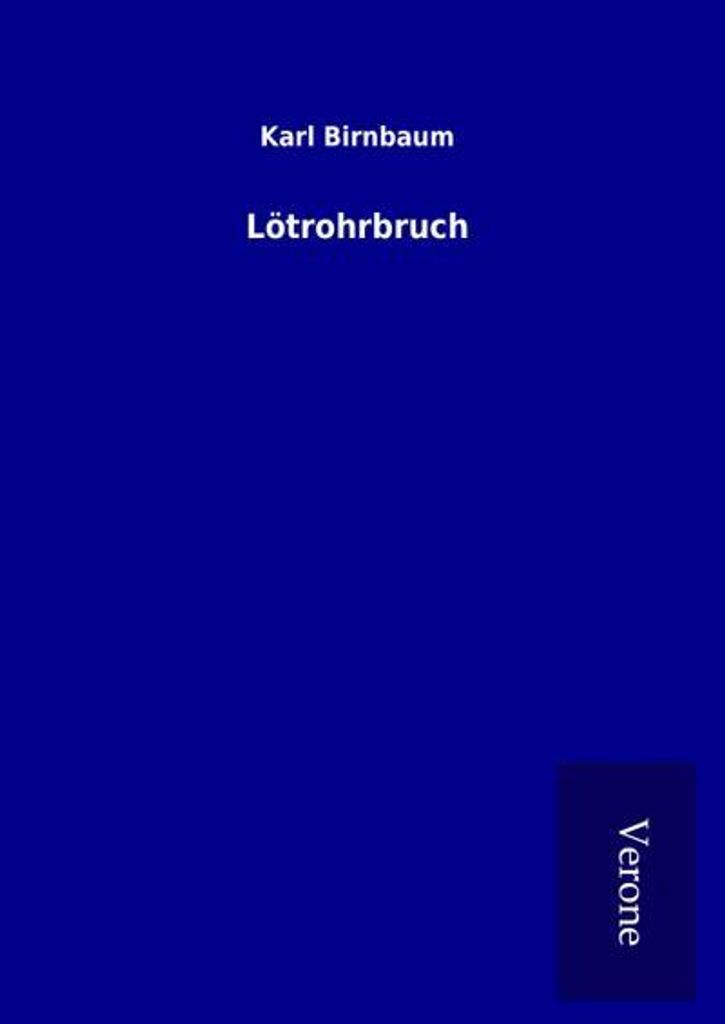 Lötrohrbruch