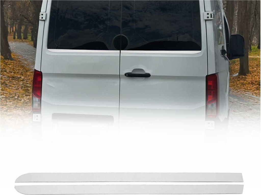 Fensterleisten Zierleisten für VW Crafter 2017-2025 Edelstahl Chrom 2tlg