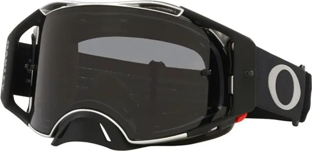 Oakley Airbrake MX Goggles Nero Grigio Scuro CAT2 - Stile e Protezione