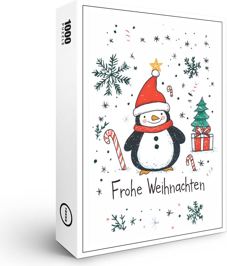 raxxa Premium-Puzzle "Snowy", 1000 Teile