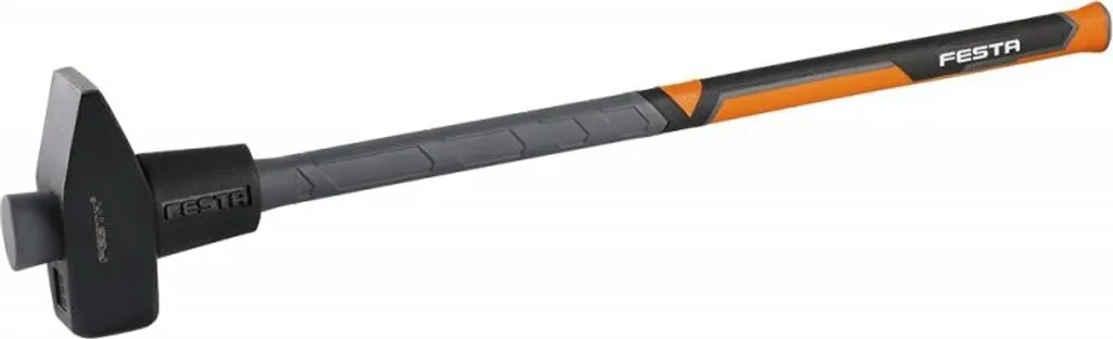 Mazza FESTA 4kg Professionale - Manico Fibra Vetro 93cm Antivibrazione