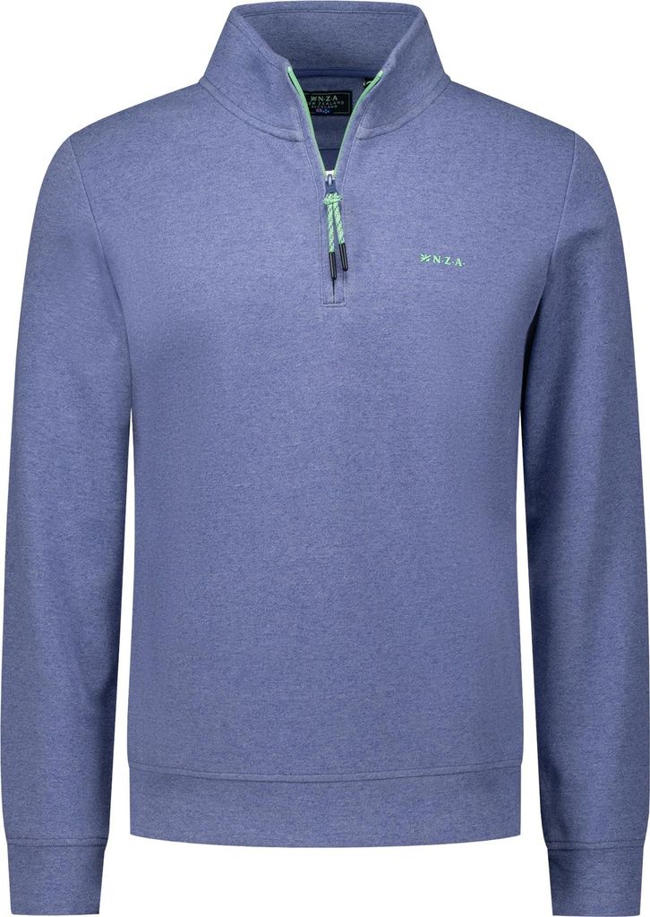 Sweatshirt NZA Halbzip Cesar blau