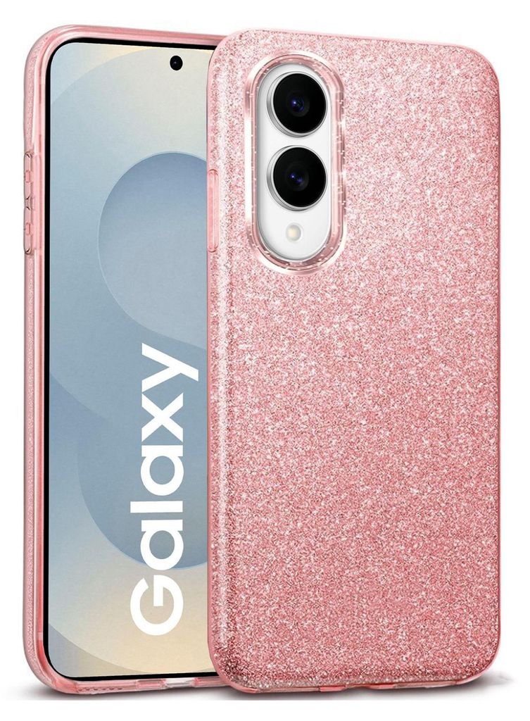 Handy Case pour Samsung Galaxy S25 Edge Cover Glitter Cover Image du produit 
