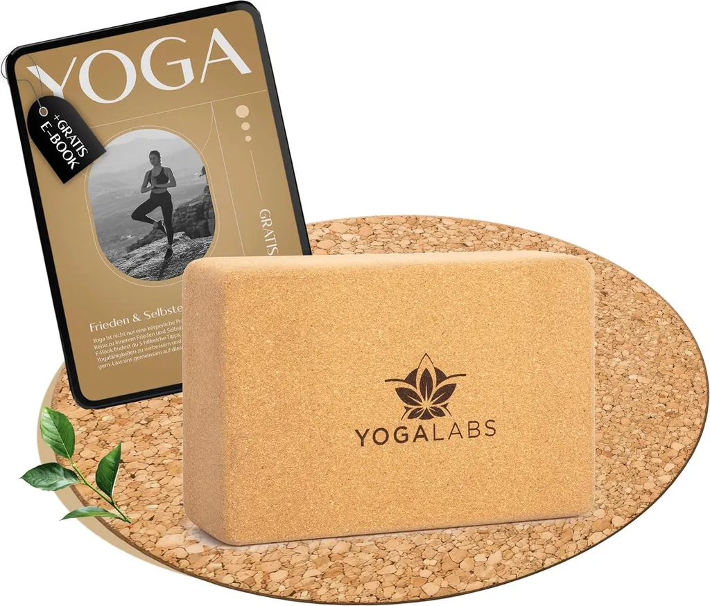 Blocs de Yoga Antidérapants en Liège Durable - Texture Douce pour la Peau