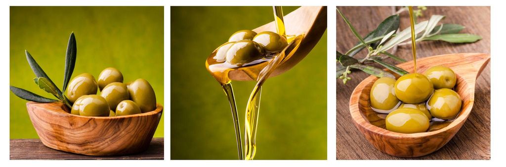 Obraz na szkle GLASSPIK OLIVES 3x20x20 Produktbild 