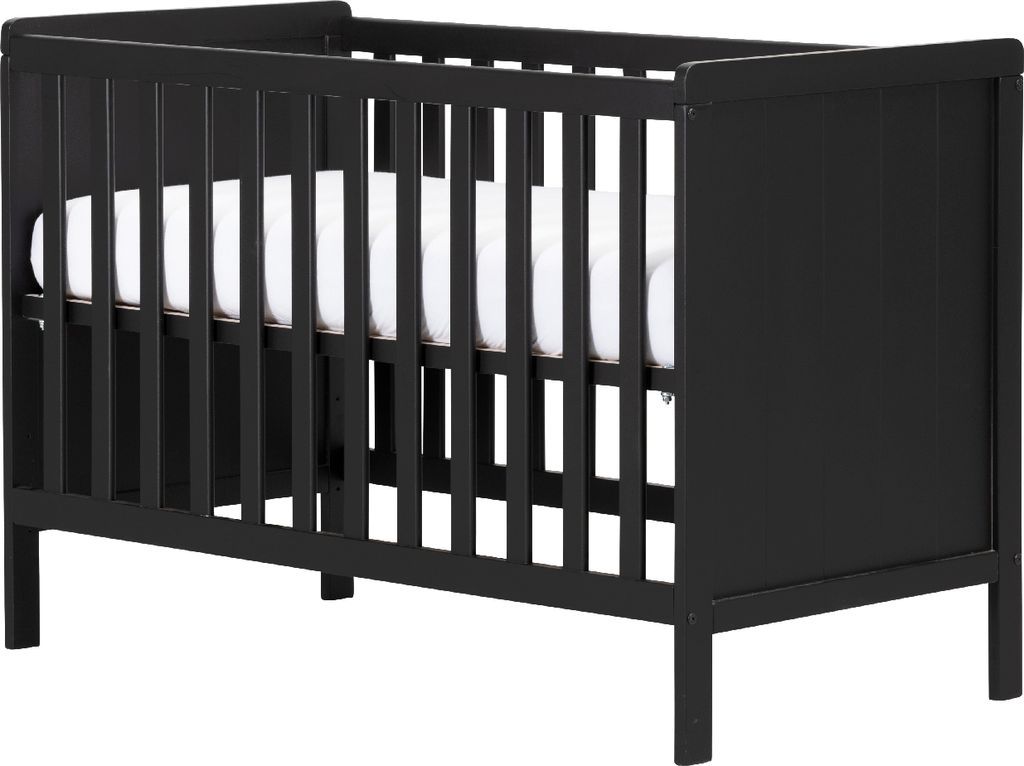Europe Baby Ralph II Babybett Mattschwarz 60 x 120 cm Produktbild 