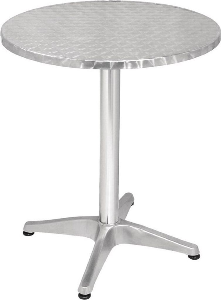 Bolero Runder Bistrotisch Edelstahl, 1 Bein 60Cm Produktbild 