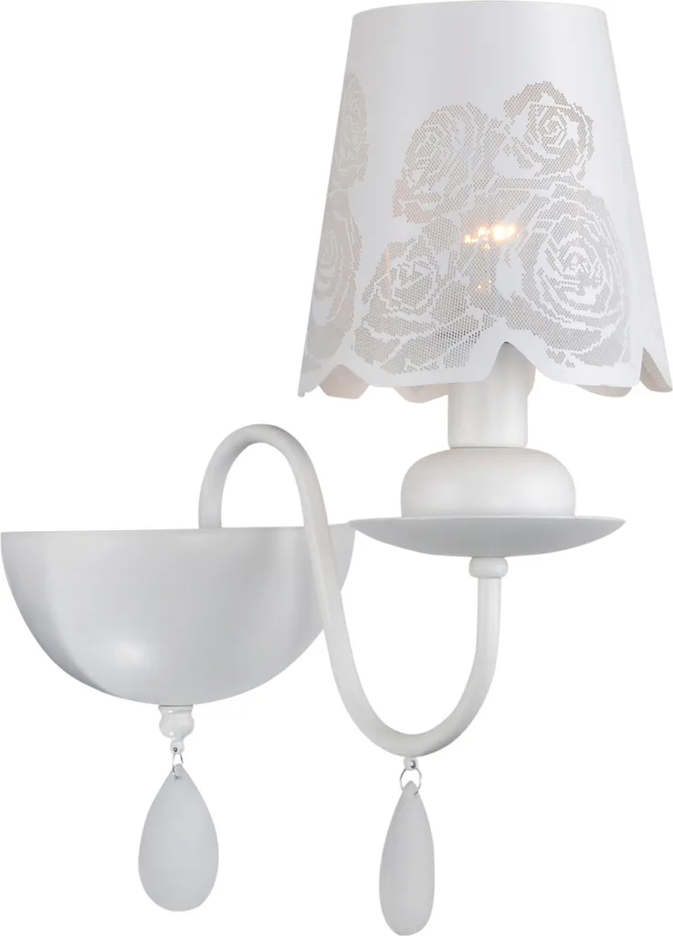 Luminaire intérieur applique avec abat-jour E14 FABRIZIA Polux 310422