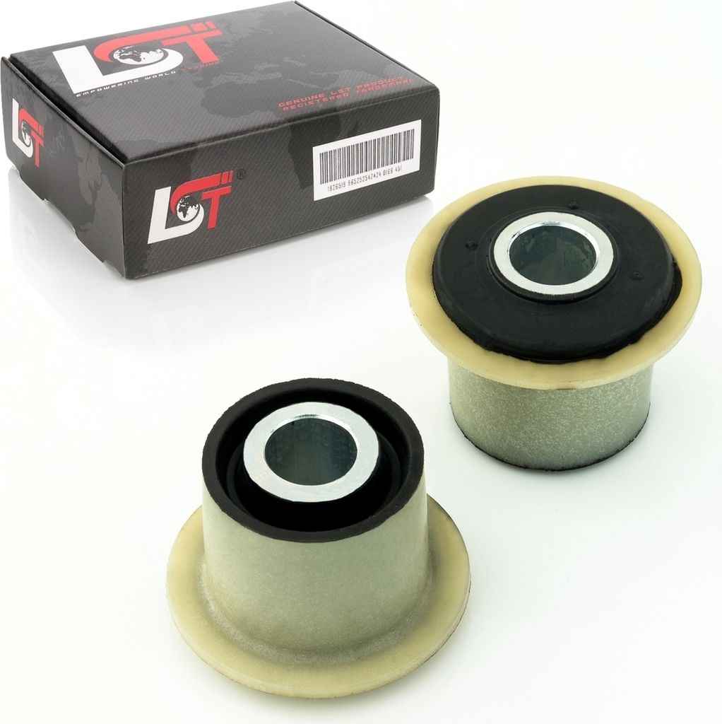 2x Blattfederlagerung Blattfeder Lagerbuchse Hinterachse unten für FIAT DUCATO