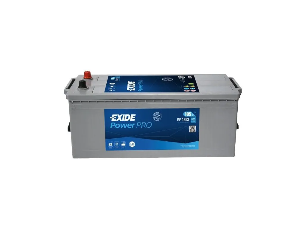 Batterie Exide 185Ah pour éviter les pannes de camion en hiver