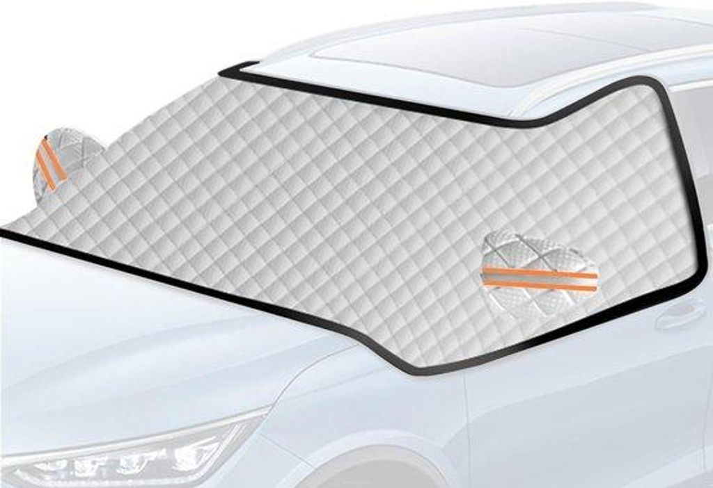 Winterdecken - Anti-Schneefrontschild für Auto, Dicke Frontscheibeabdeckung, kleine Scheibenabdeckungen