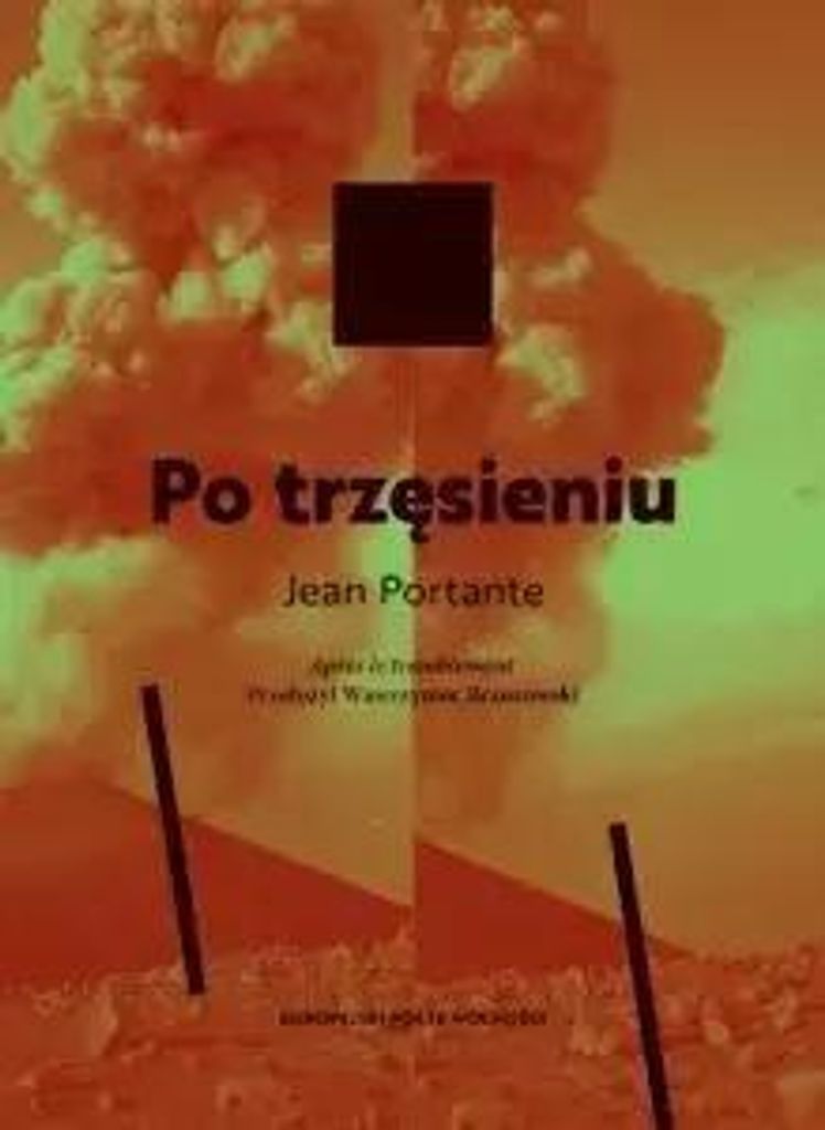 Po trzęsieniu - Jean Portante (Buch auf Polnisch)