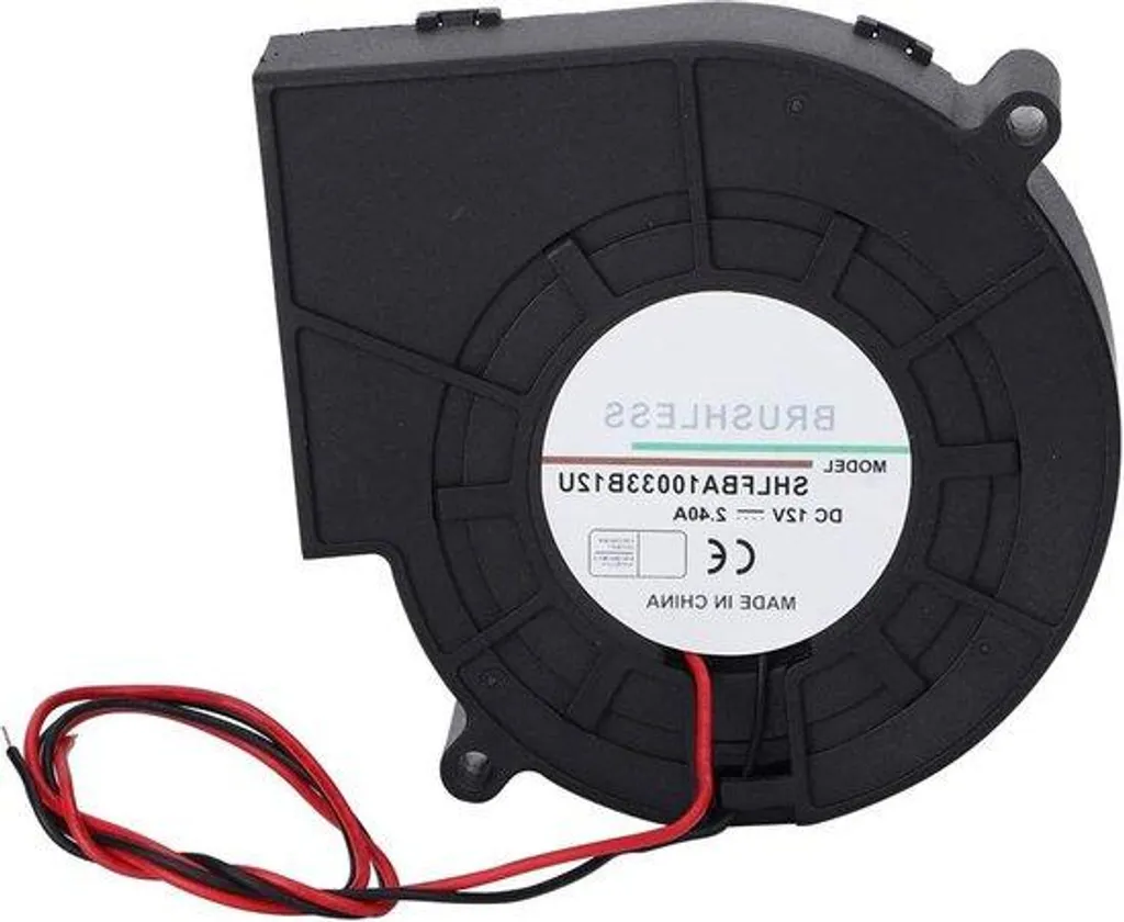Ventilateur compact 12V 2,4A à double turbine sphérique haute performance