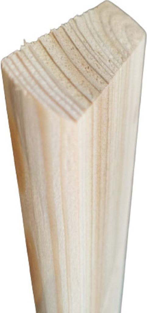 Zaunlatte 9x2x70 Sibirische Lärche Form B