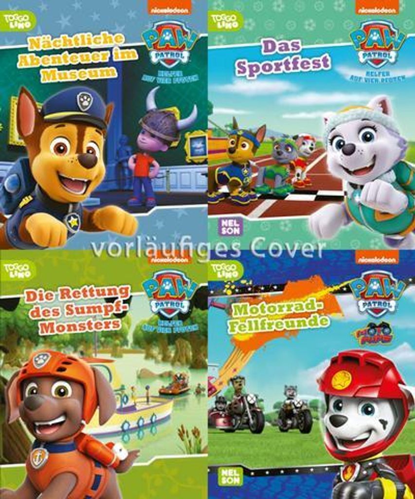 Nelson Mini-Bücher: PAW Patrol 17-20