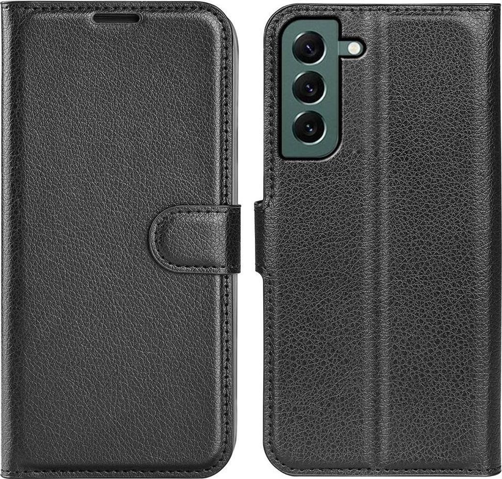 Samsung Galaxy S23 Plus Hülle - Coverup Klapphülle - Schwarz