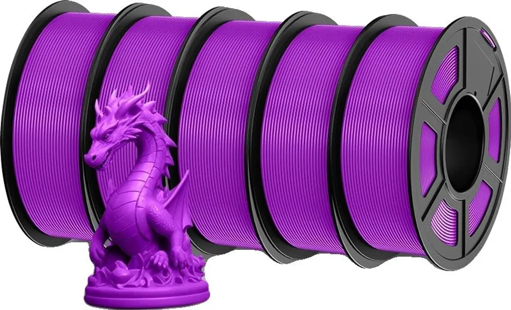 Filamento 3D PLA P Fucsia 1.75mm - Pack 5 Bobine Alta Fedeltà