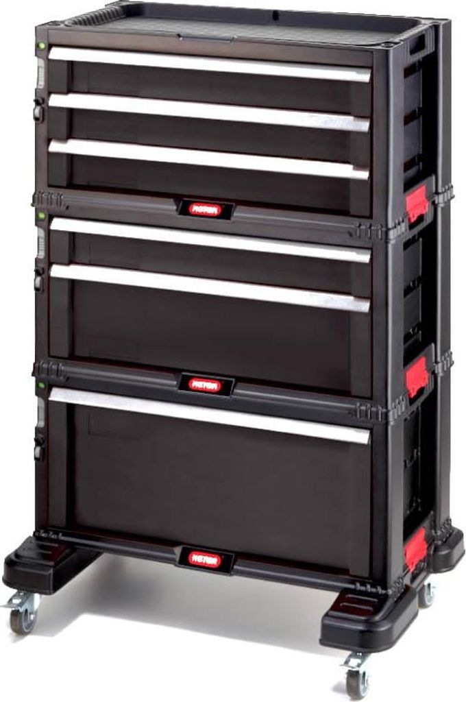 Keter Set Drawer 1+2+3acetal Black STD Image du produit 