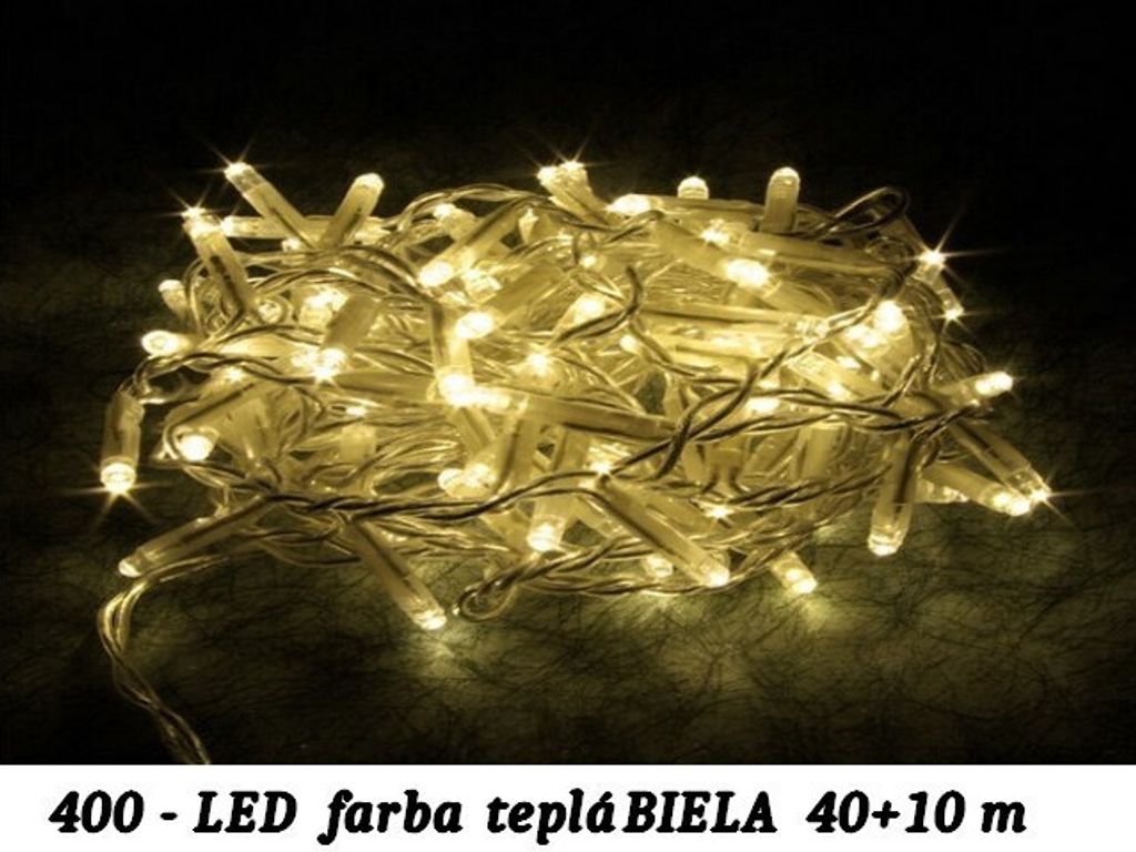 LED Lichterkette mit Transformator Lichtfarbe Warmweiß Produktbild