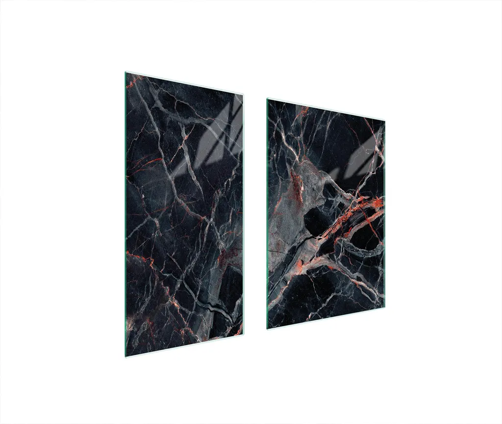 Protezione Piano Cottura Induzione 75x52 | Vetro Temperato 2 Pezzi