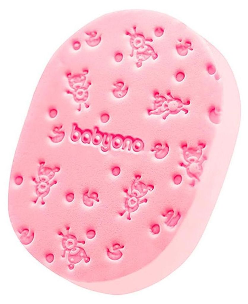 BABYONO Houbička na mytí - růžová Obrázek produktu 