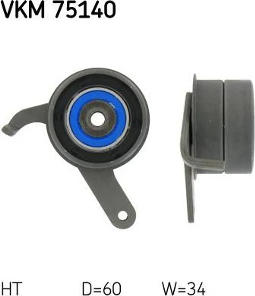 Évitez la Casse Moteur : Galet Tendeur SKF VKM 75140 pour Space Wagon