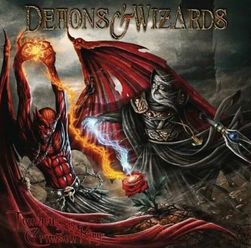 Vinyle Demons Wizards Touched By The Crimson King Double LP Son Haute Fi