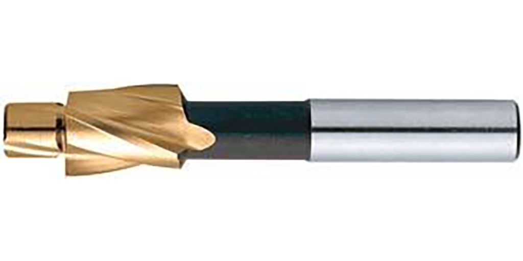 FORMAT Flachsenker DIN373 HSS TiN M DL 2M12, Durchmesser:M6, Schneidstoff:HSS