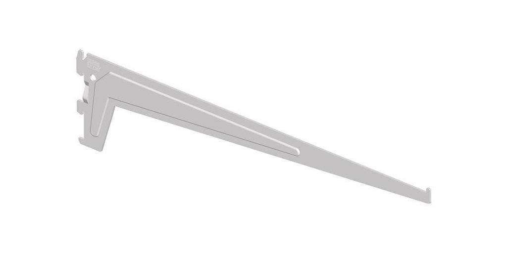 Element System Träger PRO 10105 Länge 500mm Tragkraft 65kg weiß mit 3 Einhängehaken - PRO 10105- 00801