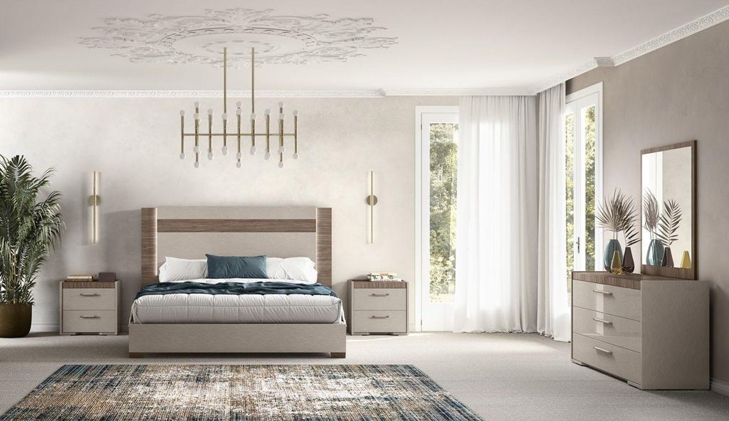 Schlafzimmer-Set Amalfi 5-Teilig 160 x 200 cm - ohne Hochkommode