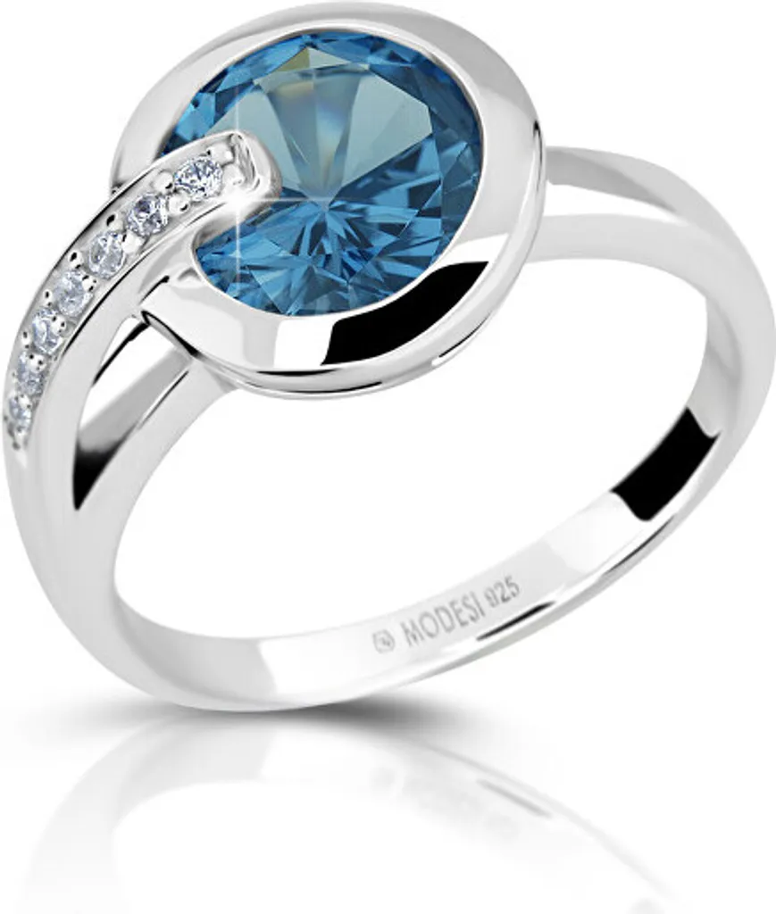 Anello M11061 Argento 925 e Acquamarina - Qualità Professionale