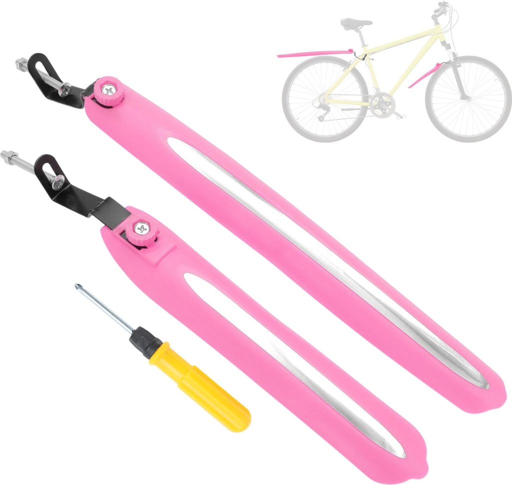 Fahrrad Schutzbleche Set Fahrrad Radfahren Reifen Vorne und Hinten Schmutz schützer Radfahren Fahrrad Schutzblech mit Montage Werkzeug Schutzblech...