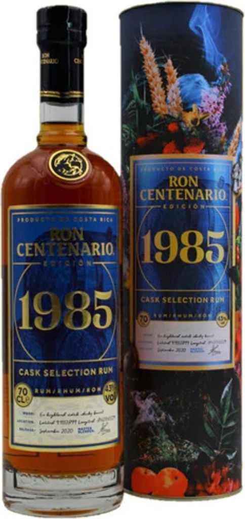 Ron Centenario 1985 43 % Vol. Produktbild 