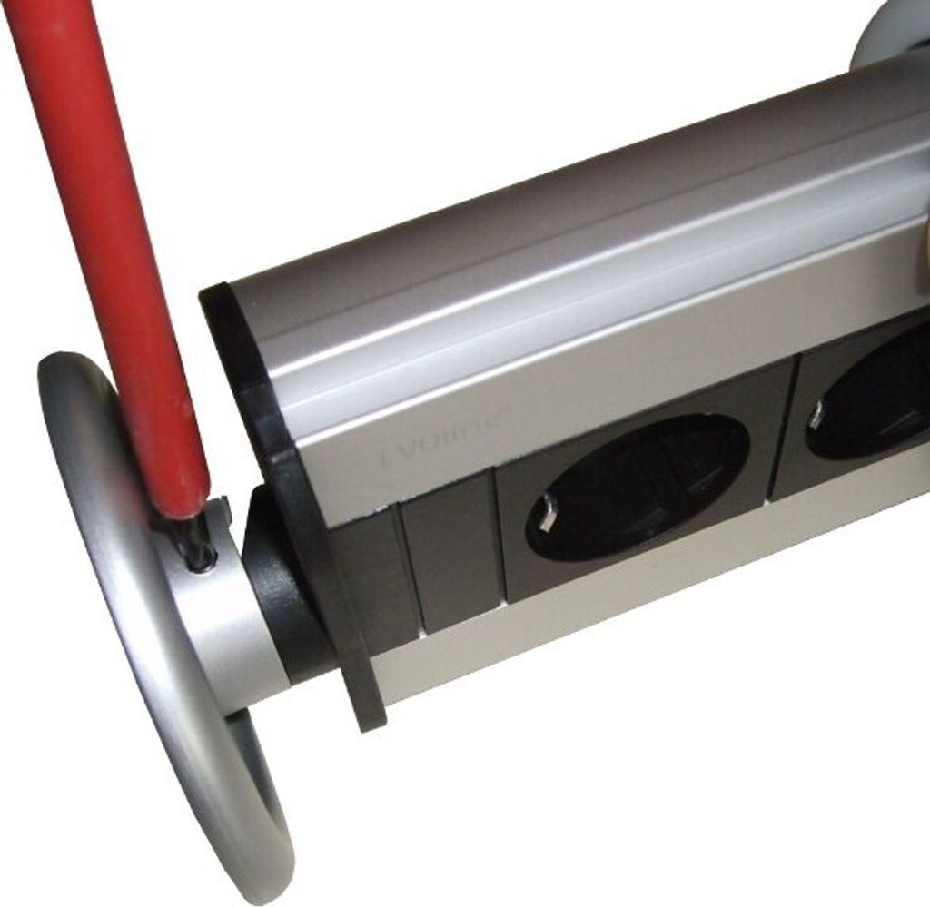 Schulte EVOline Wippdeckel 90.379 Edelstahl in CD Optik für Port Cuisine