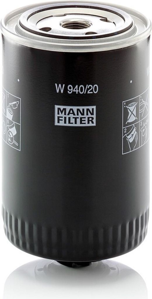 Olejový filtr Mann + Hummel W 940/20 Obrázek produktu 