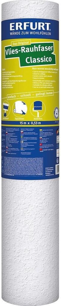Erfurt Vlies-Rauhfaser Classico 15 m*0,53 m für 7,95 m² Produktbild 