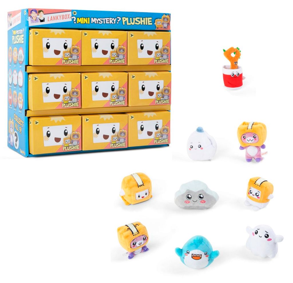 Plüsch LankyBox Mini Mystery 15cm Produktbild 
